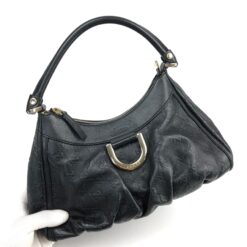 Alternative view of GUCCI MONOGRAM ABBEY LEATHER SHOULDER BAG