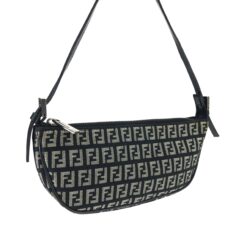 Alternative view of FENDI CRESCENT SHOULDER BAG