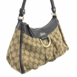 Alternative view of GUCCI ABBEY MONOGRAM SHOULDER BAG