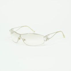 CHANEL RHINESTONE CC LOGO SUNGLASSES