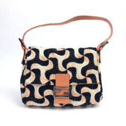Alternative view of FENDI BEADED SWIRL MAMA BAGUETTE BAG