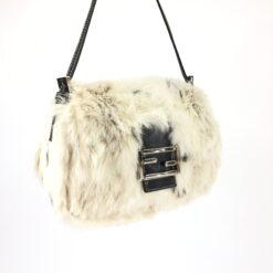 Alternative view of FENDI FUR BAGUETTE BAG