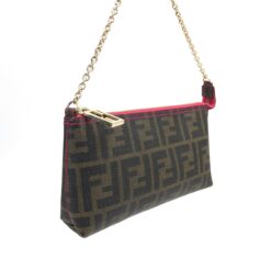 Alternative view of FENDI ZUCCA CHAIN BAG