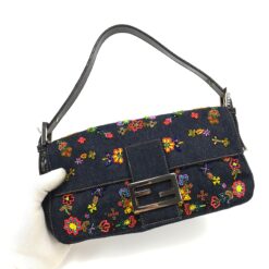 Alternative view of FENDI BEADED BAGUETTE SHOULDER BAG