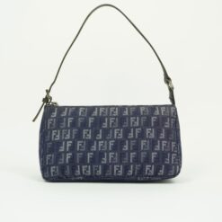 FENDI DENIM ZUCCA SHOULDER BAG