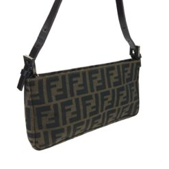 Alternative view of FENDI ZUCCA SHOULDER BAG