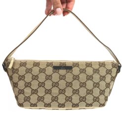 GUCCI MONOGRAM SHOULDER BAG