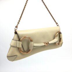 Alternative view of GUCCI HORSEBIT TOM FORD CHAIN LEATHER SHOULDER BAG