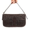 FENDI BEADED BAGUETTE SHOULDER BAG