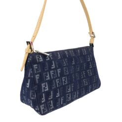 Alternative view of FENDI DENIM ZUCCA SHOULDER BAG