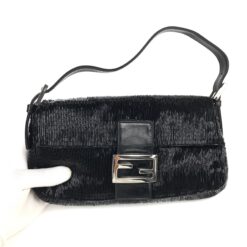 Alternative view of FENDI BEADED BAGUETTE BAG