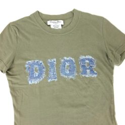 Alternative view of CHRISTIAN DIOR DENIM PRINT T-SHIRT