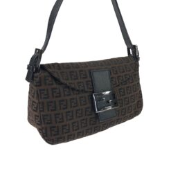 Alternative view of FENDI ZUCCA BAGUETTE BAG