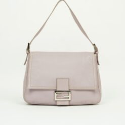 FENDI MAMA LILAC LEATHER BAGUETTE