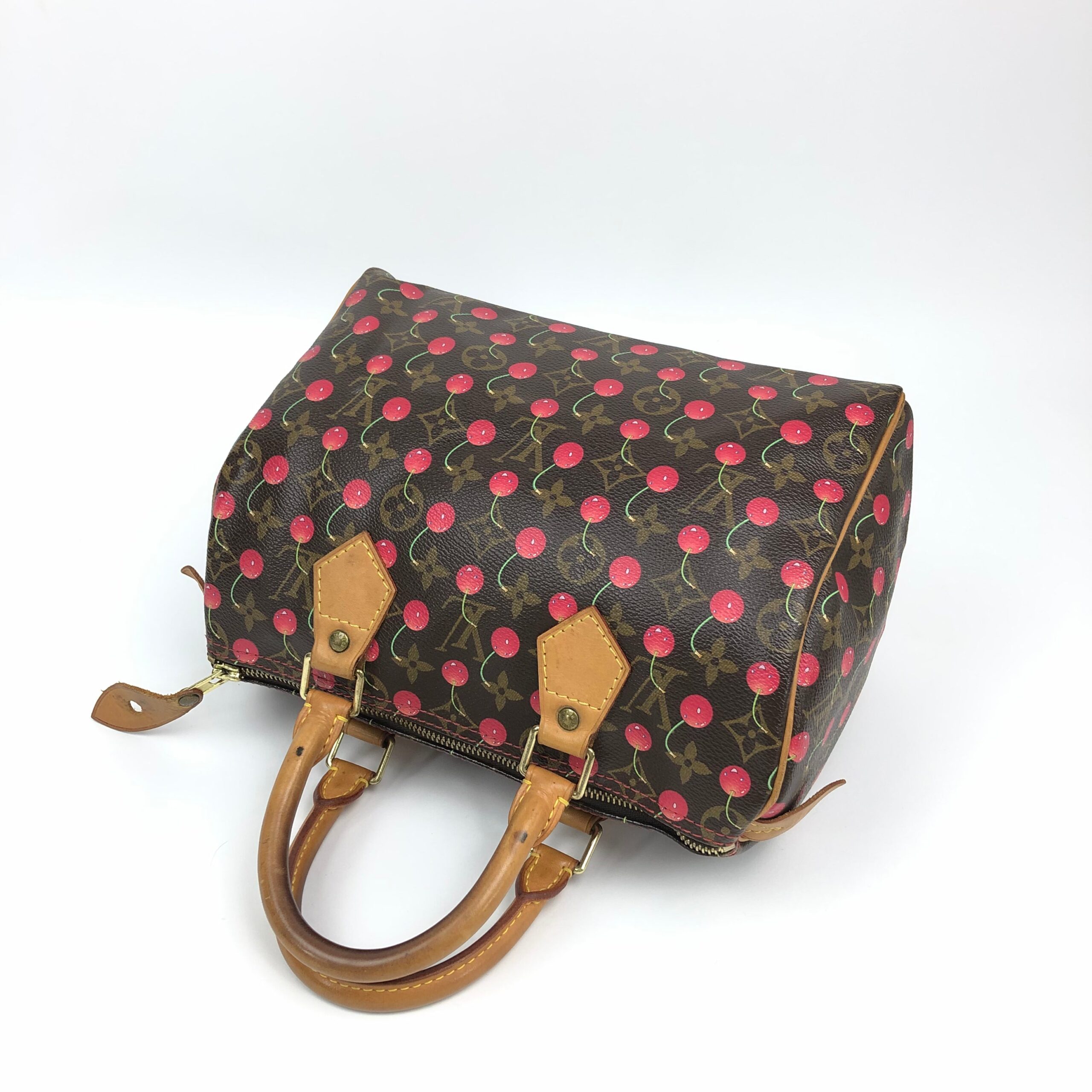 LOUIS VUITTON CHERRY TAKASHI MURAKAMI SPEEDY 25 - Image 6