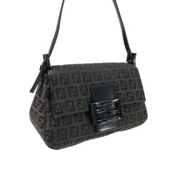 Alternative view of FENDI ZUCCA SHOULDER BAG