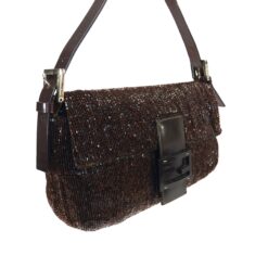 Alternative view of FENDI BEADED BAGUETTE SHOULDER BAG