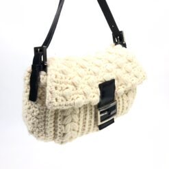 Alternative view of FENDI CROCHET BAGUETTE BAG