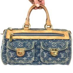 LOUIS VUITTON NEO SPEEDY DENIM BAG