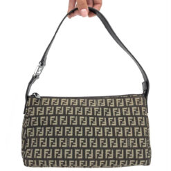AUTHENTIC FENDI ZUCCA SHOULDER BAG