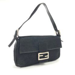 Alternative view of FENDI CALF HAIR BAGUETTE BAG