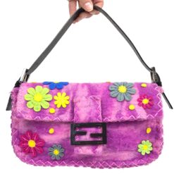 FENDI FELT BAGUETTE BAG