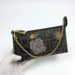 Alternative view of FENDI ZUCCA SHOULDER BAG