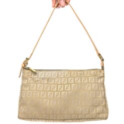 FENDI ZUCCA SHOULDER BAG
