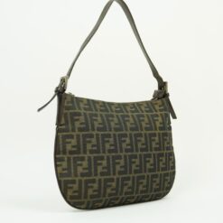 Alternative view of FENDI ZUCCA SHOULDER BAG