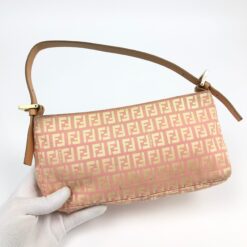 Alternative view of FENDI ZUCCA SHOULDER BAG