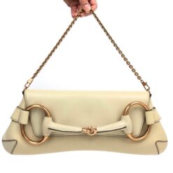 GUCCI HORSEBIT TOM FORD CHAIN LEATHER SHOULDER BAG