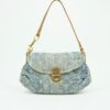 LOUIS VUITTON DENIM PLEATY BAG