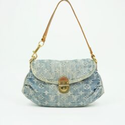 LOUIS VUITTON DENIM PLEATY BAG