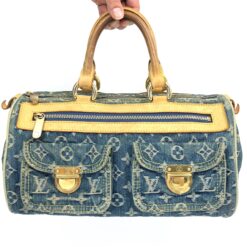 LOUIS VUITTON NEO SPEEDY DENIM BAG