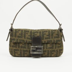 FENDI CASHMERE WOOL BAGUETTE