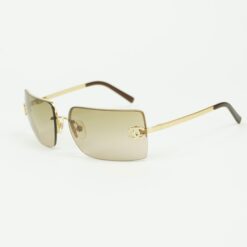 Alternative view of CHANEL RHINESTONE SUNGLASSES