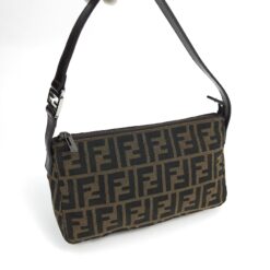 Alternative view of FENDI ZUCCA SHOULDER BAG