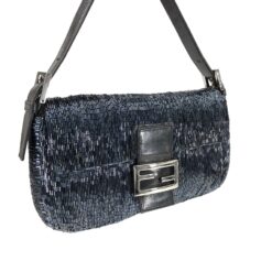 Alternative view of FENDI BEADED BAGUETTE BAG