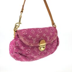 Alternative view of LOUIS VUITTON DENIM PLEATY SHOULDER BAG
