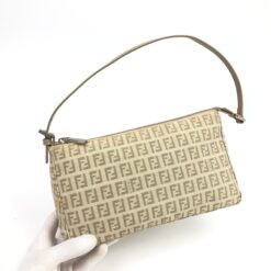 Alternative view of FENDI ZUCCA SHOULDER BAG