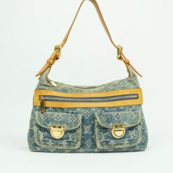LOUIS VUITTON BAGGY PM DENIM SHOULDER BAG