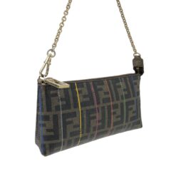 Alternative view of FENDI ZUCCA CHAIN BAG
