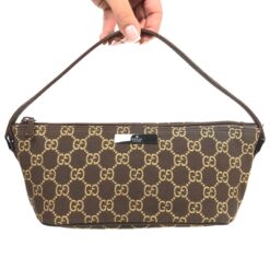 GUCCI MONOGRAM SHOULDER BAG