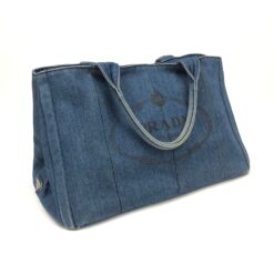 Alternative view of PRADA DENIM CANAPA BAG