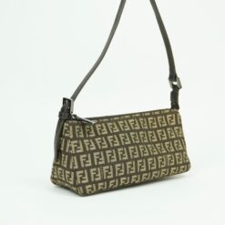 Alternative view of FENDI ZUCCA SHOULDER BAG