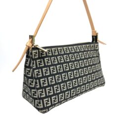 Alternative view of FENDI ZUCCA SHOULDER BAG