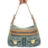 LOUIS VUITTON BAGGY PM DENIM SHOULDER BAG