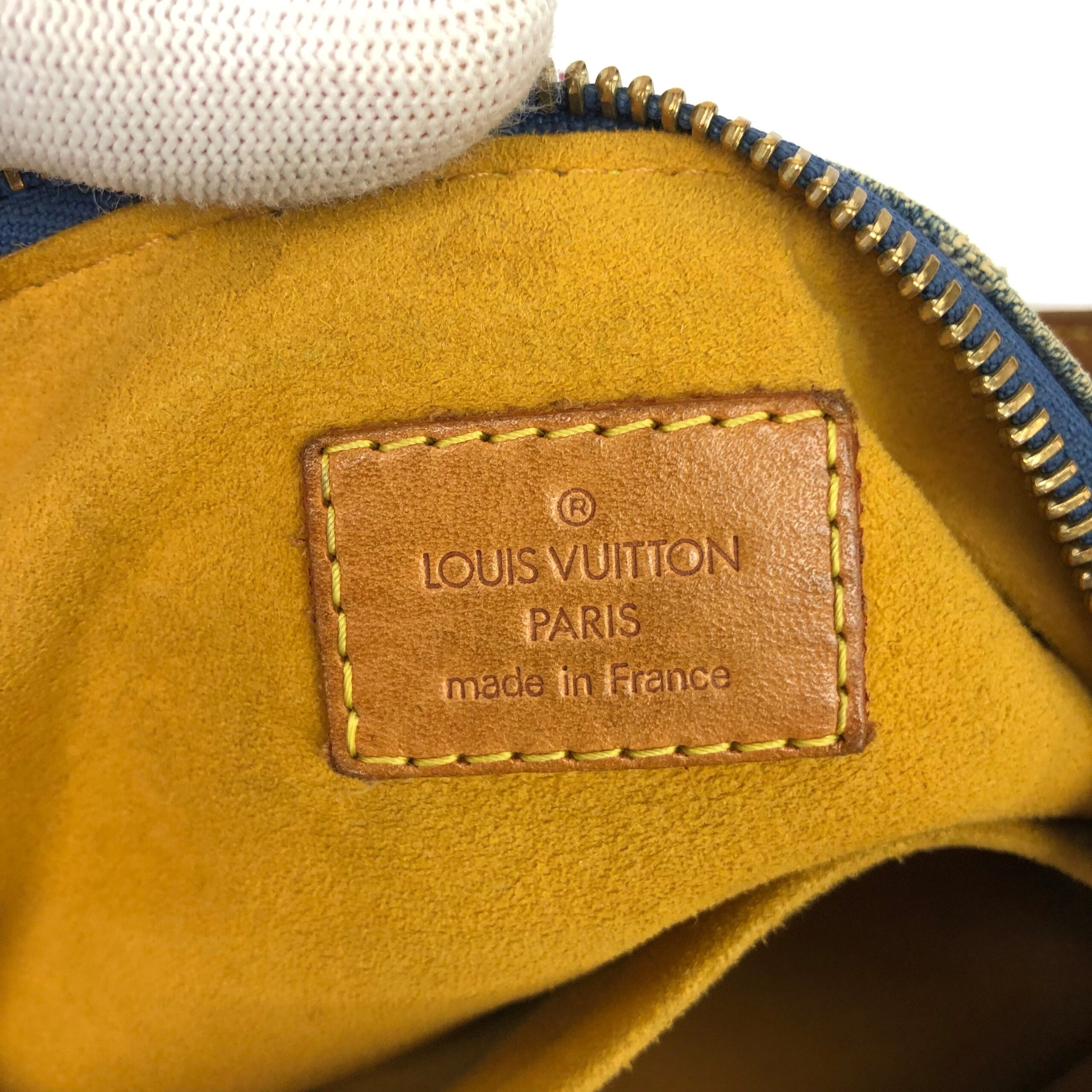 LOUIS VUITTON BAGGY PM DENIM SHOULDER BAG - Image 16