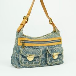 Alternative view of LOUIS VUITTON BAGGY PM DENIM SHOULDER BAG