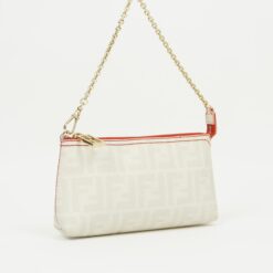 Alternative view of FENDI ZUCCA CHAIN BAG